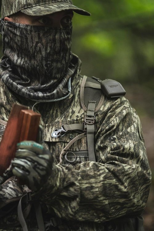 Mossy Oak Men's Tibbee Lightweight Camo Hunting Shirt - Breathable & Comfortable Design