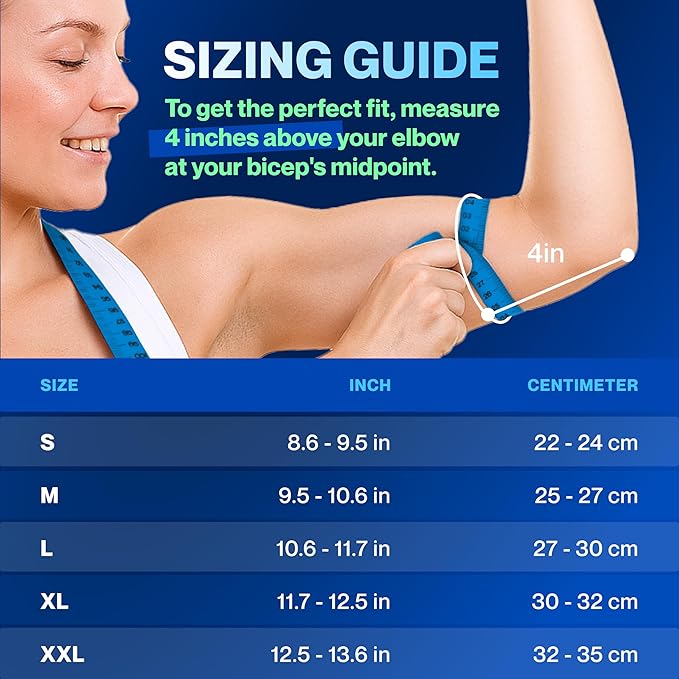 Modvel 2 Pack Elbow Brace - Golfer's Elbow Compression Sleeve Support for Joint Pain Relief, Recovery, Tendonitis Braces, Tennis Elbows Brace For Men & Women, Workout & Weightlifting Arm Wrap, Nude