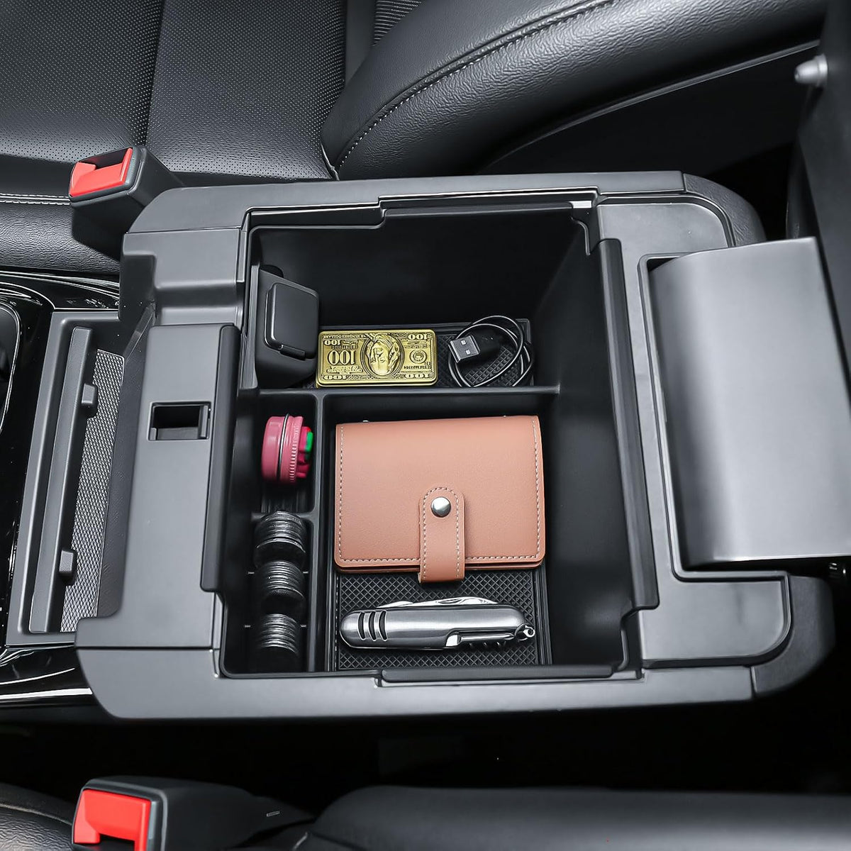 Custom-Fit Ford Explorer 2020-2025 Console Organizer Tray