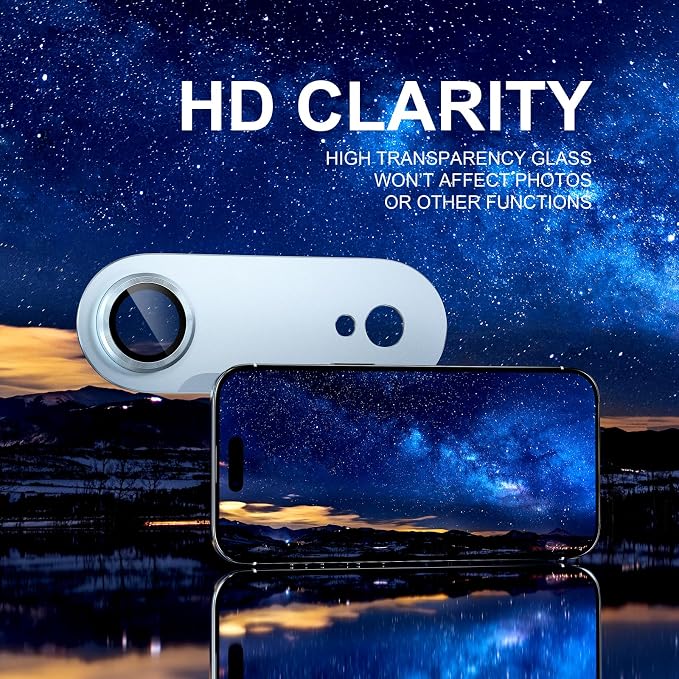 Choiche Compatible for iPhone 17 Air Camera Lens Protector, Strong Adsorption