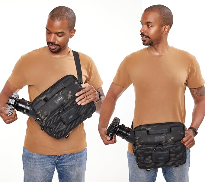Tenba Axis v2 6L Sling Bag for DSLR and Mirrorless cameras and lenses –