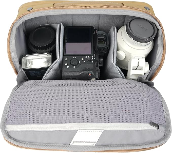 VANGUARD VEO Metro S7L Camera & Everyday Shoulder Bag – Fits Full-Frame Camera