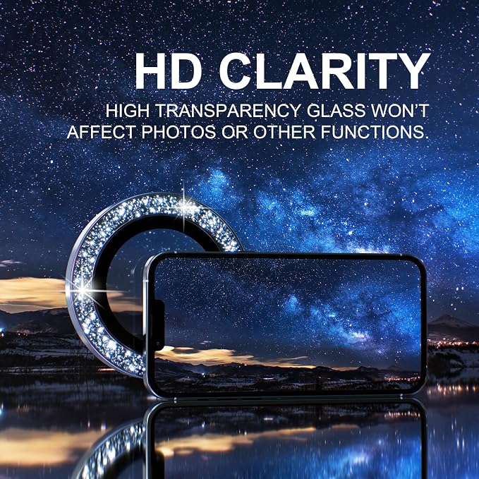 Choiche Compatible for iPhone 13 Pro/iPhone 13 Pro Max Camera Lens Protector