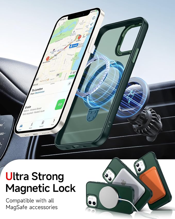 LeYi for iPhone 12 Case/i Phone-12-Pro Cases: for MagSafe