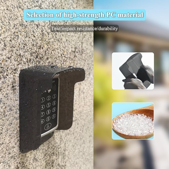 Outdoor Keypad Cover Protector, Ring Doorbell Cover Weatherproof