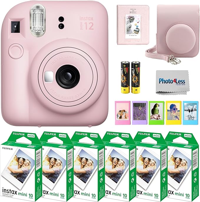 Fujifilm Instax Mini 12 Instant Camera Bundle