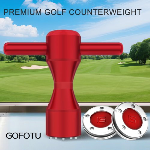 Gofotu Golf Head weight 2pcs. 15g Golf Custom Weights+Red Wrench Compatible with Titleist Scotty Cameron Putters Newport (15g)