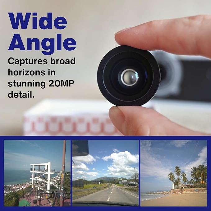 Wide Angle & 235 Fisheye Screw-On Lens Set