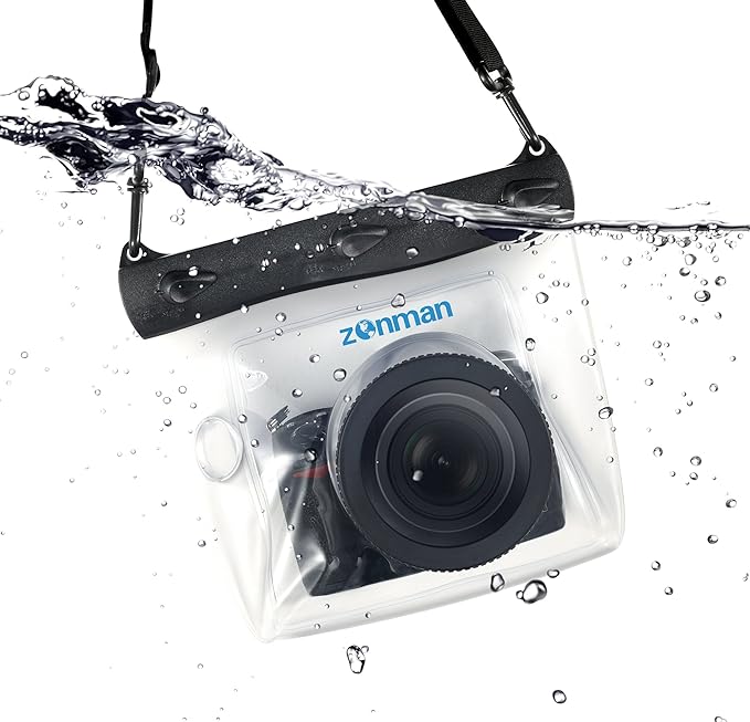 ZONMAN DSLR Camera Univeral Waterproof Underwater Housing Case Pouch Bag