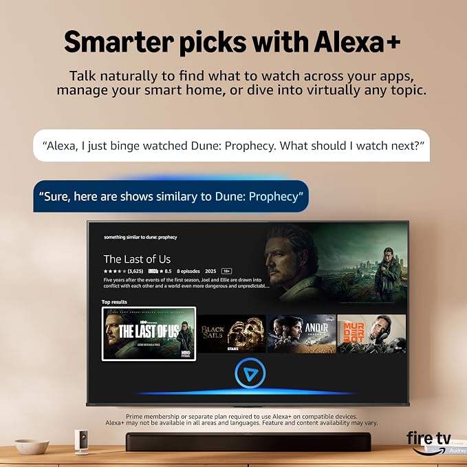 Hisense 55" U6 Pro Series Mini‑LED ULED 4K UHD HDR Gaming AI Smart Fire TV (55U6SF Pro, 2026 New) – Hi-QLED, Native 144Hz, Motion Rate 480, Dolby Vision IQ,· Atmos, HDR10+, Glare-Free, Alexa+