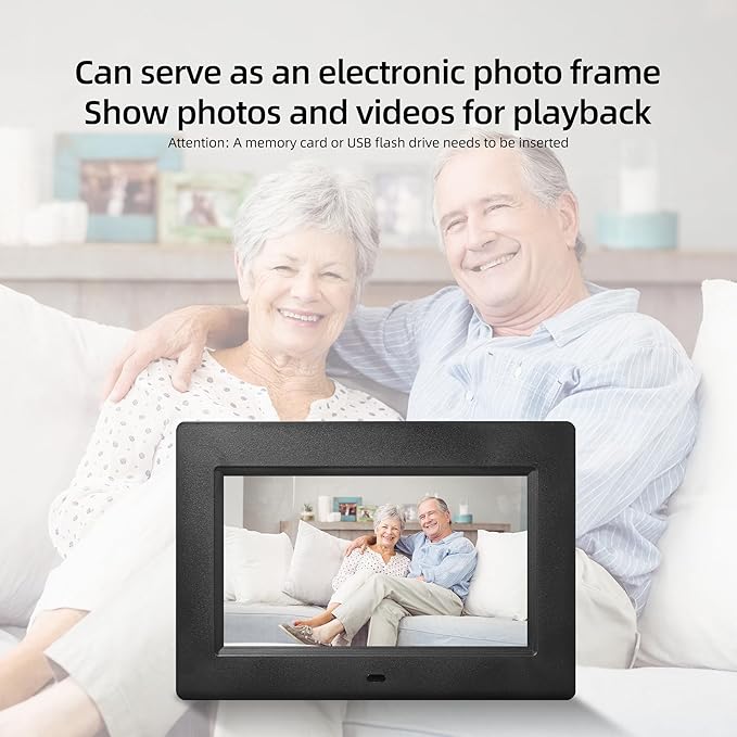 Dementia clock with time, 12 sets of alarms paired with 20 usage scenarios