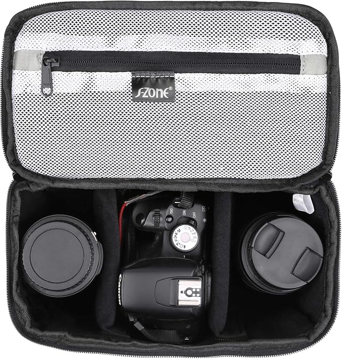 S-ZONE Padded Folding Camera Bag