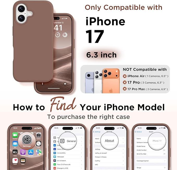 GolbinBox Magnetic for iPhone 17 Case, Compatible