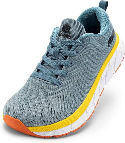 FitVille Wide Walking Shoes - Comfortable Lightweight Design with Non-Slip Cushioned Support for Men