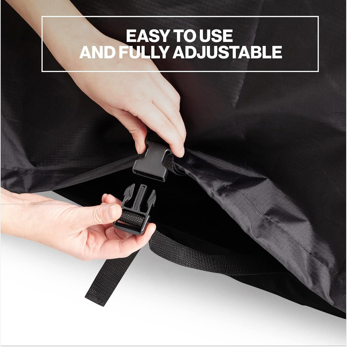 TeamObsidian Bike Cover - Heavy-Duty Waterproof Storage for 1-3 Bikes | All-Season Protection