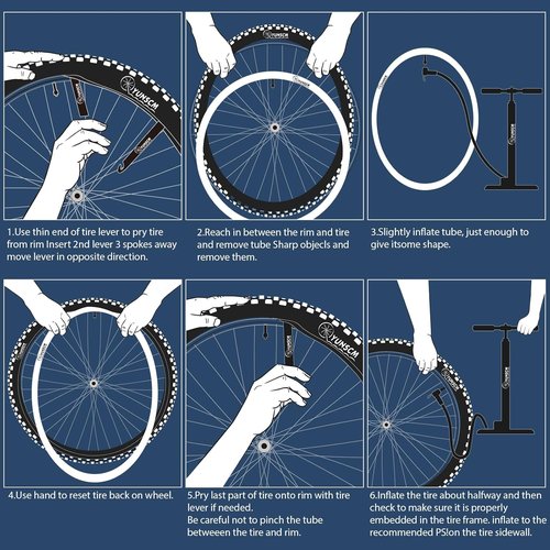 Fat Bike Tubes by [Brand Name] - 26" AV Schrader Valve, Compatible with 26x2.5 to 26x3.0 Sizes