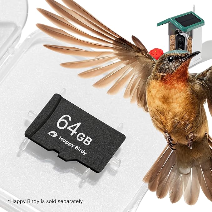 Happy Birdy 64GB MicroSD Card – TF Memory Card