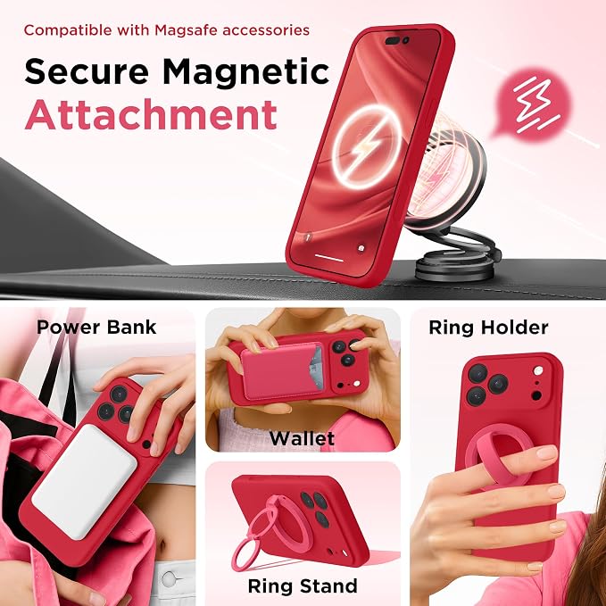 GolbinBox Magnetic for iPhone 17 Pro Max Case, Compatible