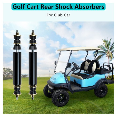 10L0L 2 Pack Golf Cart Rear Shock Absorbers for Club Car DS Gas Electric Golf Cart 1988-up, G&E 2004-Up Precedent 1013164 102588501