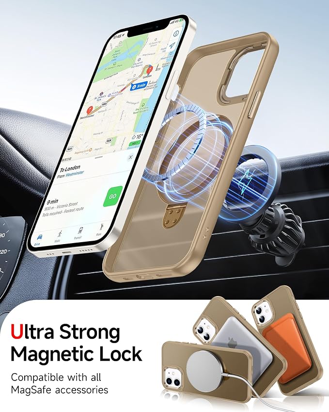 LeYi for iPhone 12 Case/i Phone-12-Pro Cases: for MagSafe