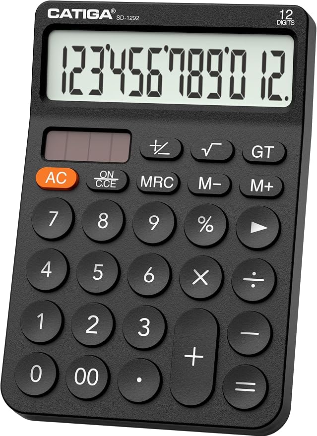 CATIGA 12 Digit Desktop Calculator