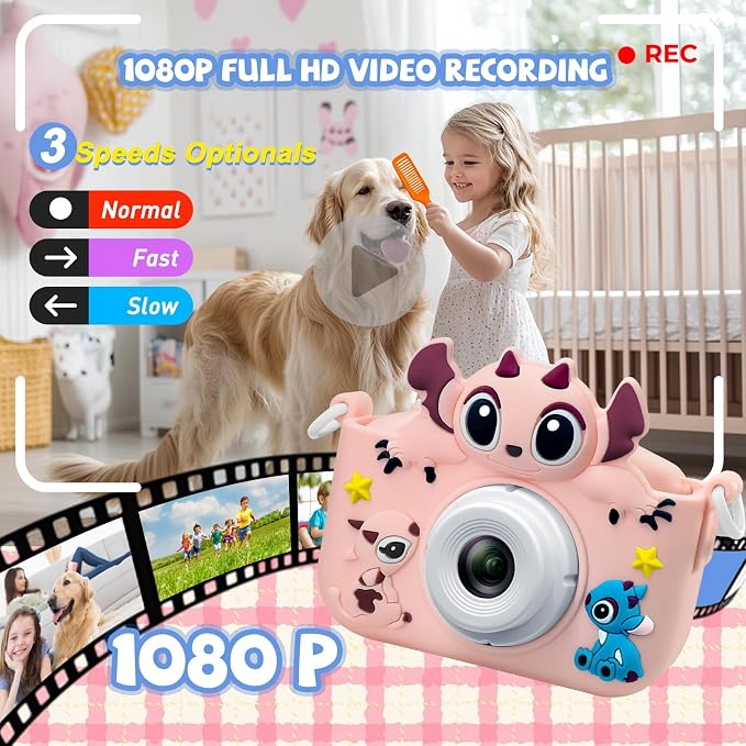 Kids Camera Toddler Digital Camera Little Girls Toy Camera