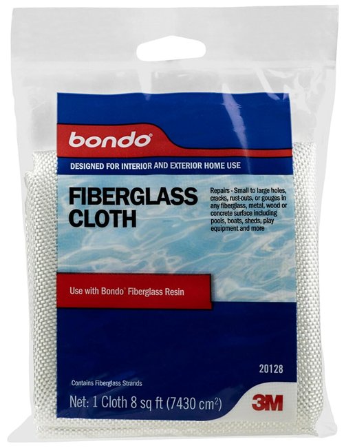 3M Bondo Fiberglass Resin - Waterproof Repair Formula for Metal, Wood & Fiberglass - 0.9 Pint