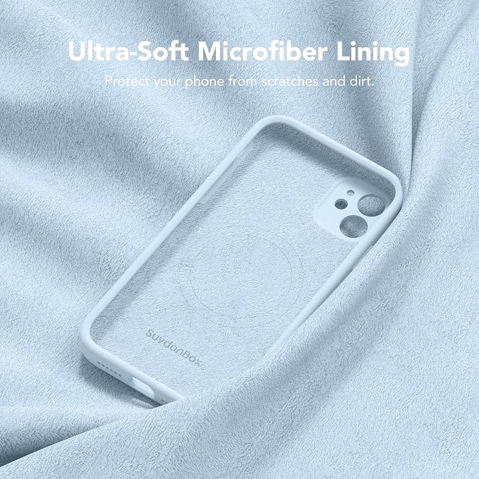 Magnetic for iPhone 11 Phone Case Silicone, Compatible