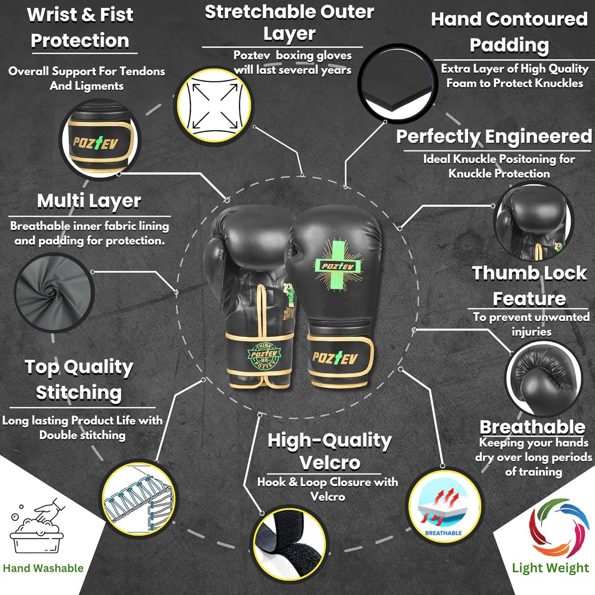 Regine Switzerland Boxing Gloves - Professional Sparring & Heavy Bag Training | Ideal for MMA & Kickboxing