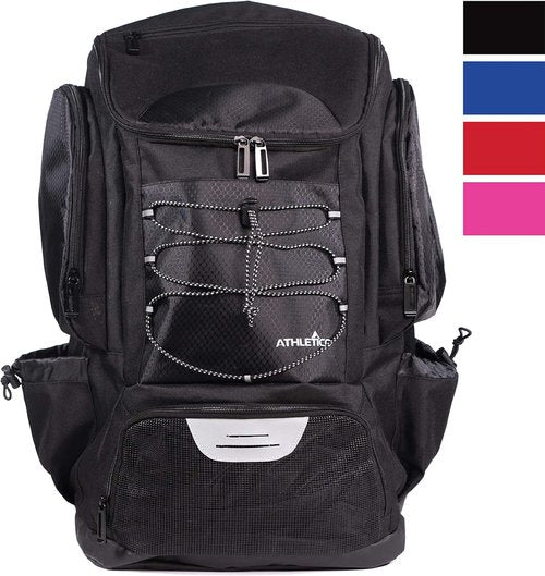 Athletico Swim Backpack - Versatile Swim Bag With Wet & Dry Compartments | Ideal for Swimming, Beach, Camping