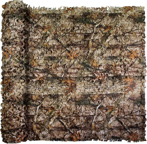 GRVCN Camo Netting - Camouflage Mesh for Hunting Blinds & Military Theme Decor | Bulk Roll Sunshade