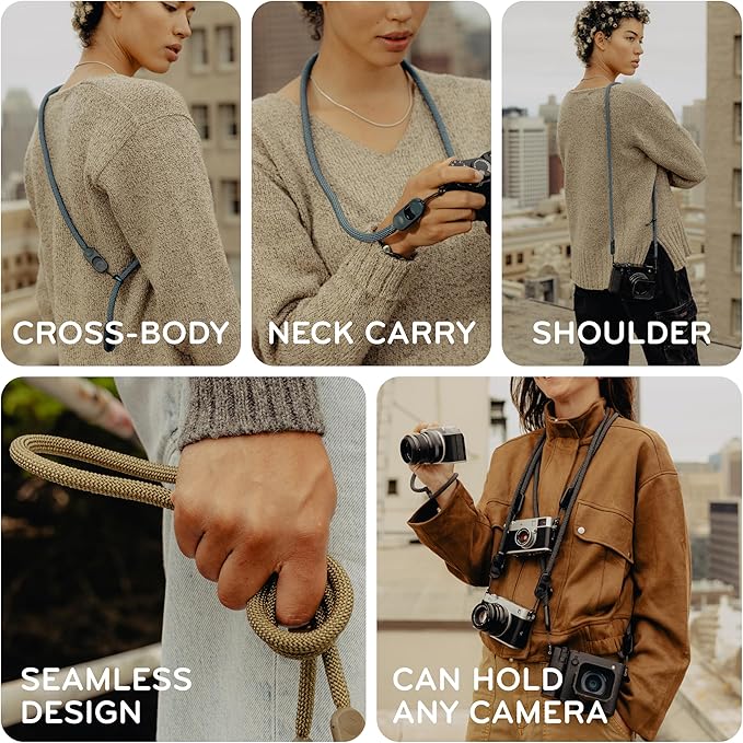 Peak Design Form Cuff Rope Camera Strap, Compatible