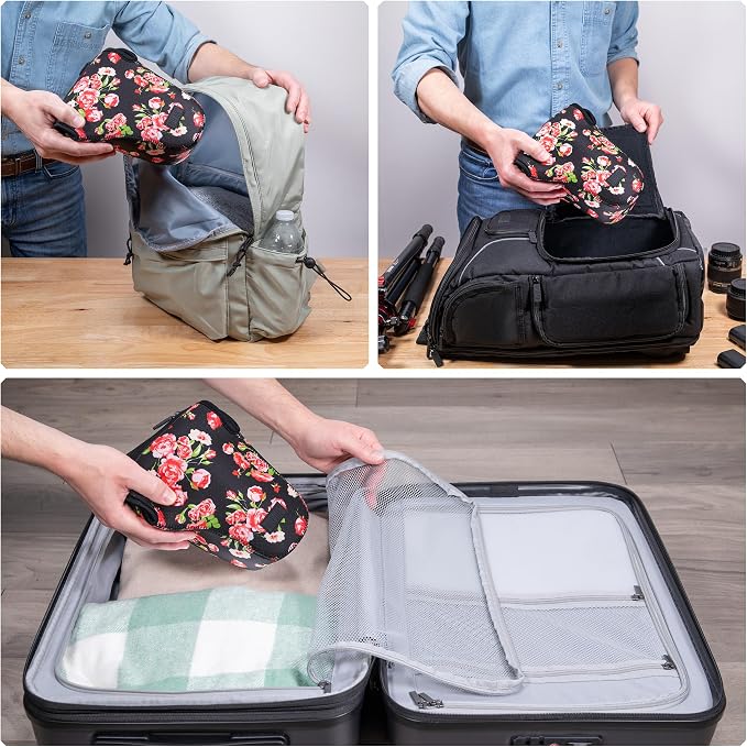 USA Gear Camera Sleeve for Mid-Size SLRs Compatible