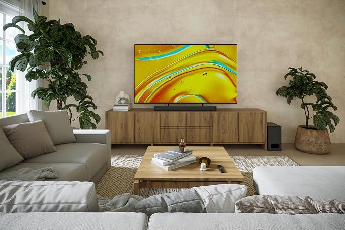 Sony BRAVIA 5 65-Inch 4K Mini LED Smart TV (K-65XR50, 2025) + BRAVIA Theater Bar 6 3.1.2ch Soundbar with Wireless Subwoofer