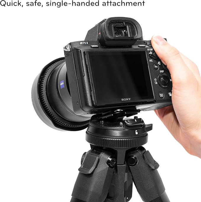 Peak Design Travel Tripod, Compact Design, Quick Setup and Takedown, Pro-Level
