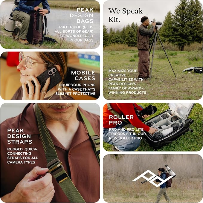 Peak Design Mobile Crossbody Multi-Strap, Adjustable Quick-Connect Phone & Gear