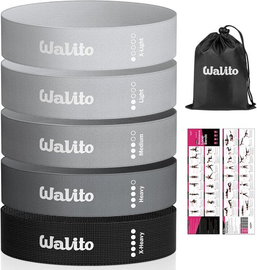 Fabric Resistance Bands by [Brand Name] - Versatile Booty Bands for Glutes & Legs | Ideal for Squats, Yoga, Home Gym