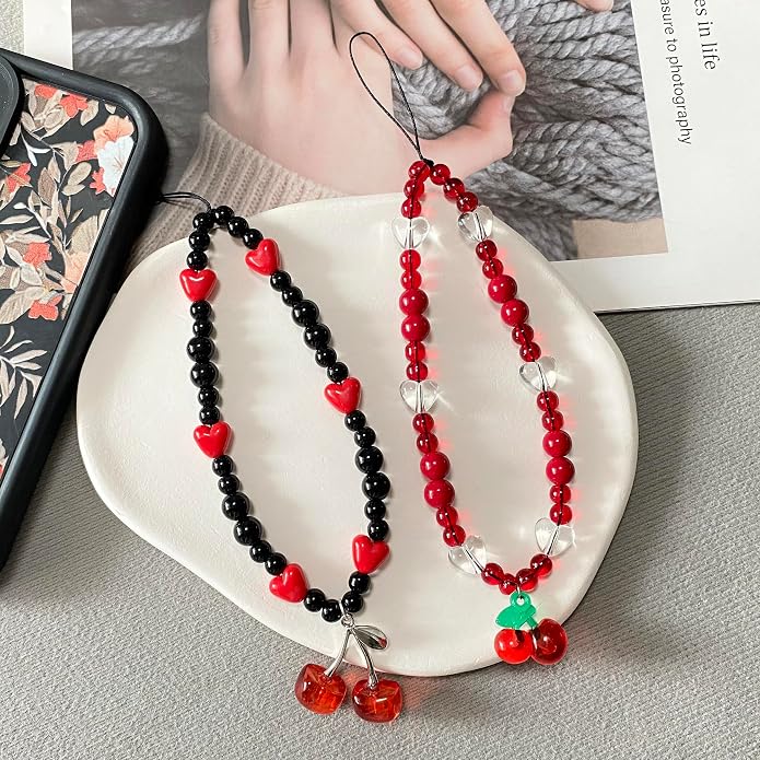 Phone Charm Strap Cute Phone Lanyard Wrist Strap Bracelet Accessories
