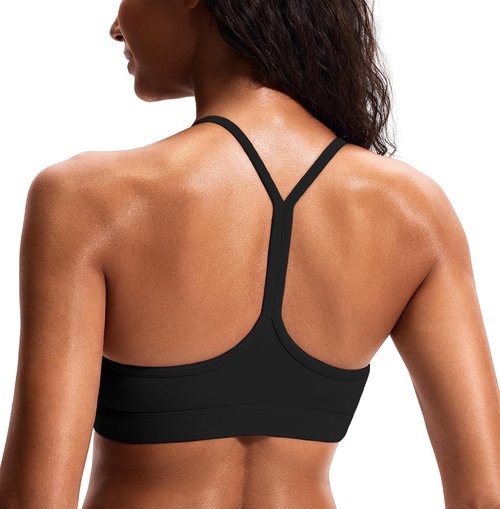 JOYSPELS Comfy Racerback Sports Bras - Removable Pads for Workout & Daily Use | A-C Cups