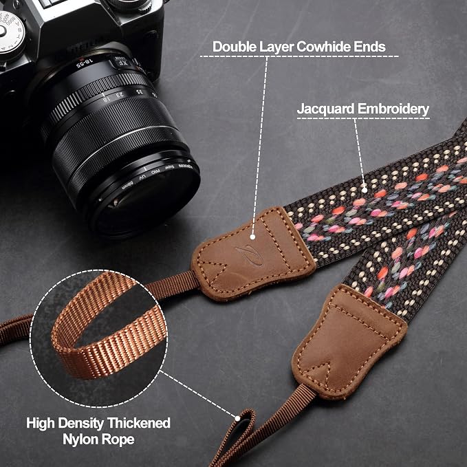 Padwa Lifestyle Speed Gray Camera Strap