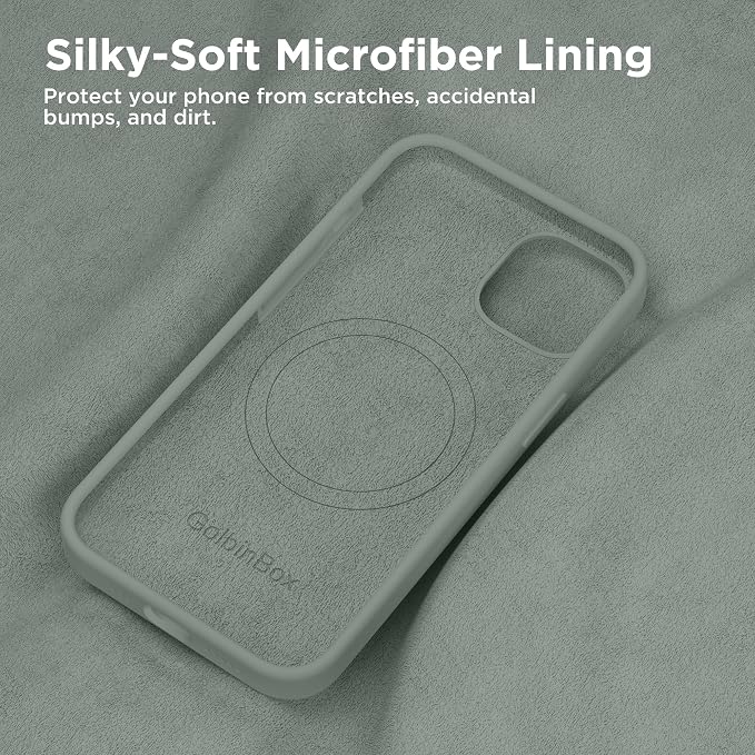 GolbinBox Magnetic for iPhone 13 Case & iPhone 14 Case, Compatible