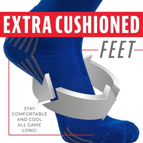 Franklin Sports Youth Baseball & Softball Socks - Tall Athletic Socks for Boys & Girls