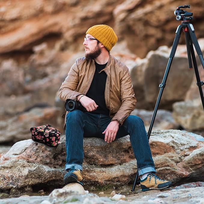 USA Gear Camera Sleeve for Mid-Size SLRs Compatible