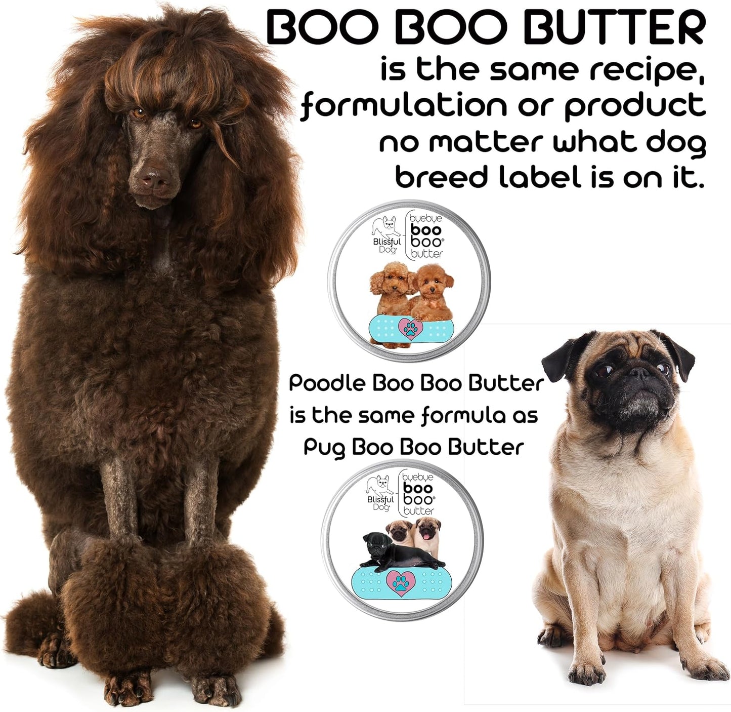 The Blissful Dog 4 oz TIN Labrador Retriever Booboo Butter
