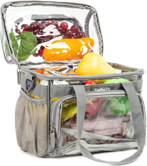 J.CARP Clear Backpack - Heavy-Duty Transparent Design for Easy Visibility | Ideal for Events