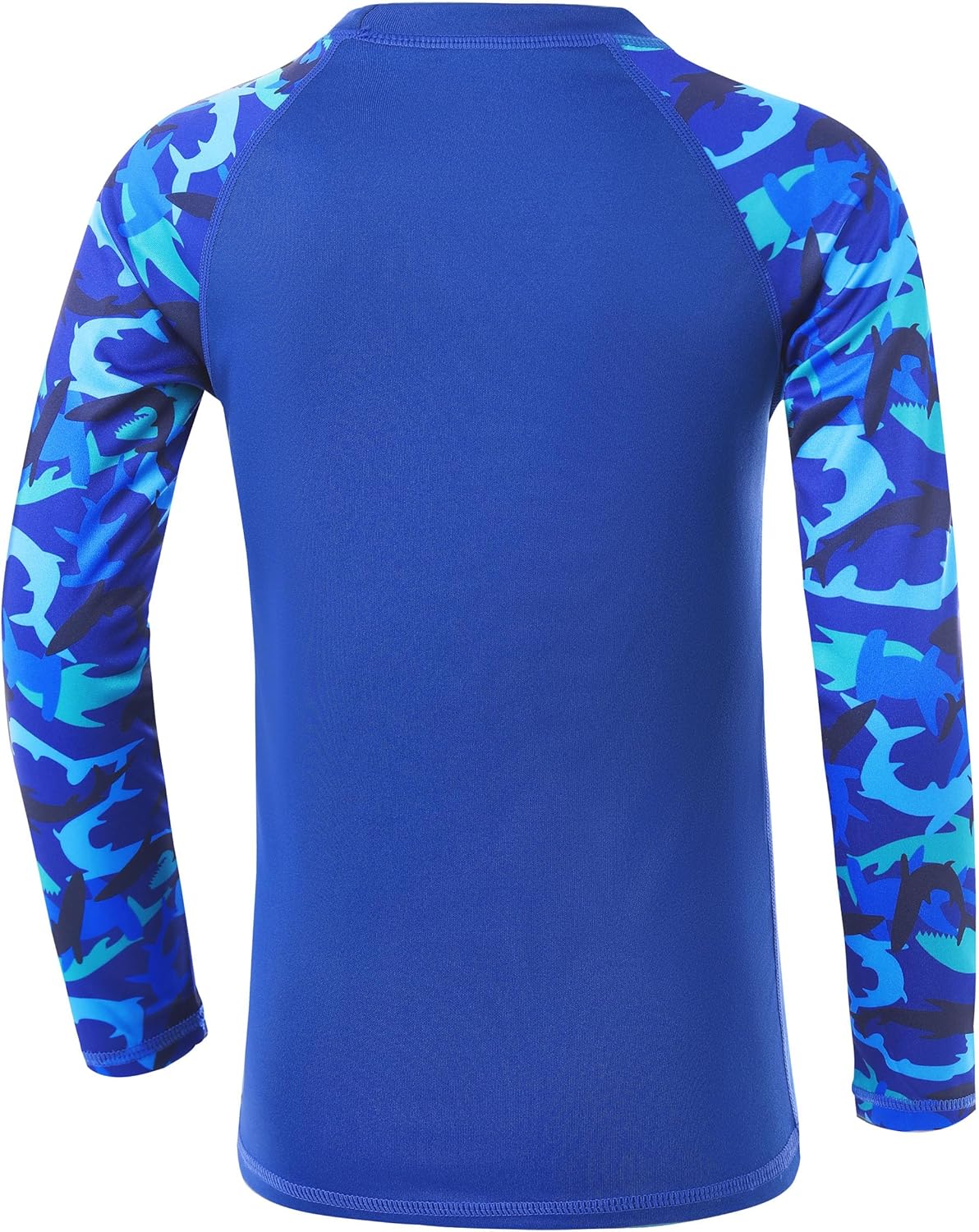 Skiennix Boys Rash Guard Swim Shirt - Long Sleeve UPF 50+ UV Protection | Quick-Dry Surf Shirt