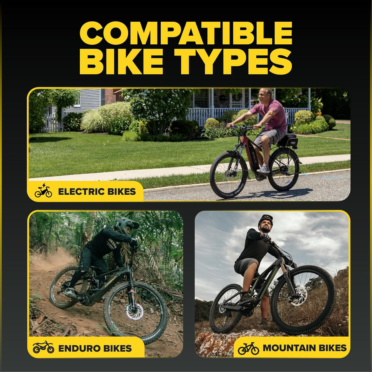 Ultraverse Bike Inner Tubes - Durable Butyl Rubber 27.5 x 1.75, 1.95, 2.10, 2.125 | Set of 2 for Mountain, Cruiser, City & E-Bikes