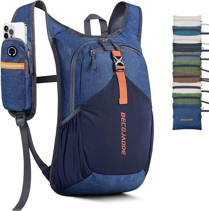 BECOJADDE 15L Small Hiking Backpack