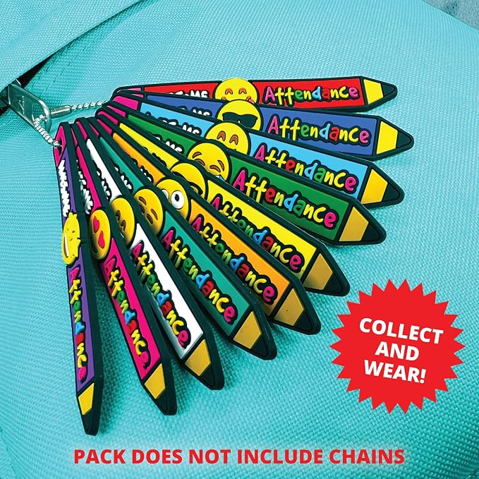 Brag Sticks Awesome Attendance Value Pack: Wearable Incentives to Increase