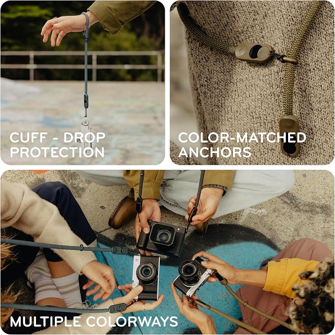 Peak Design Form Cuff Rope Camera Strap, Compatible